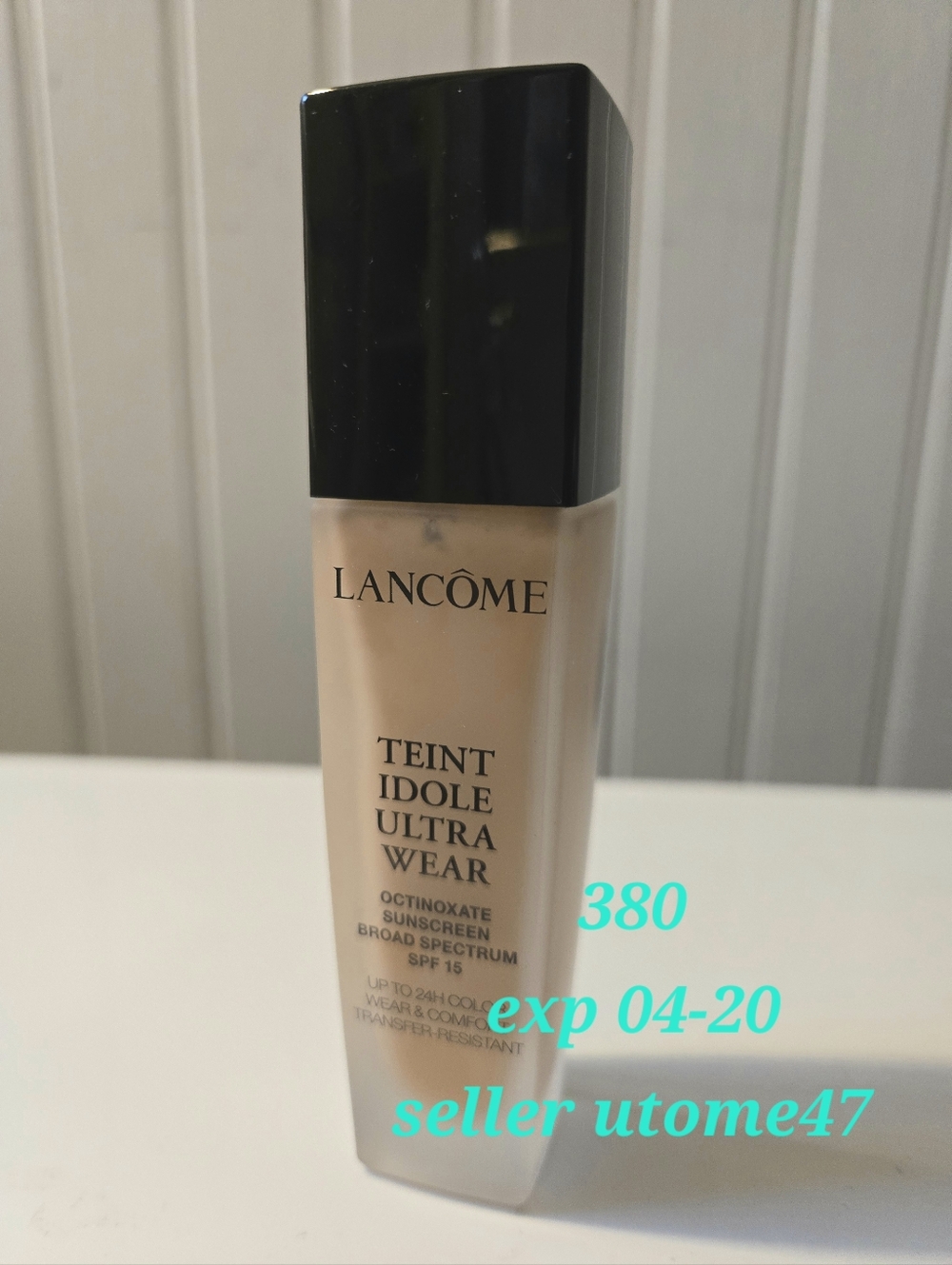 Lancome  #380 BISQUE W EXP 04-20- Teint Idole Ultra Wear Foundation Classics